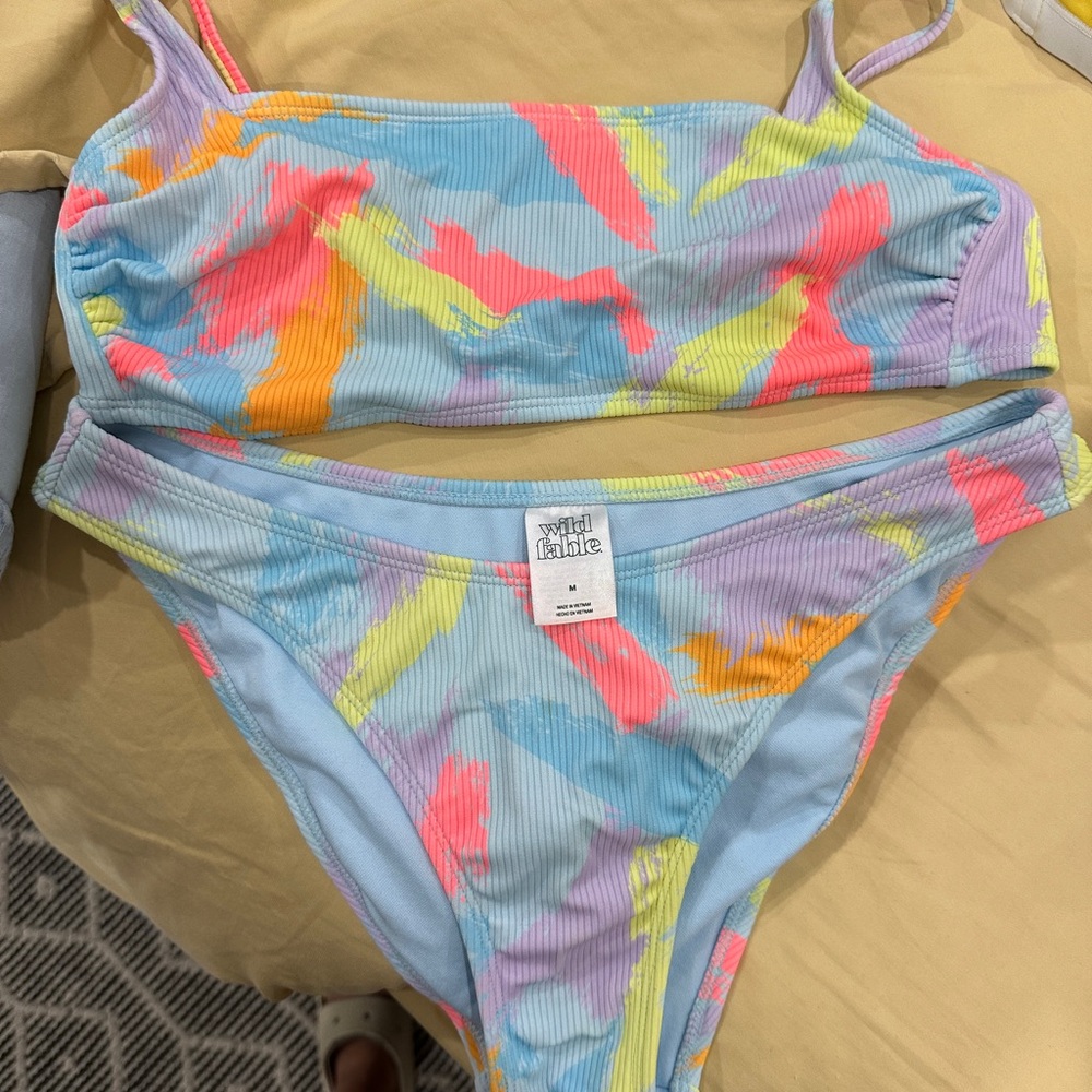 Colorful Abstract Bikini Set